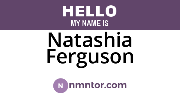 Natashia Ferguson