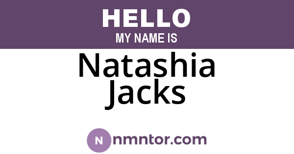 Natashia Jacks