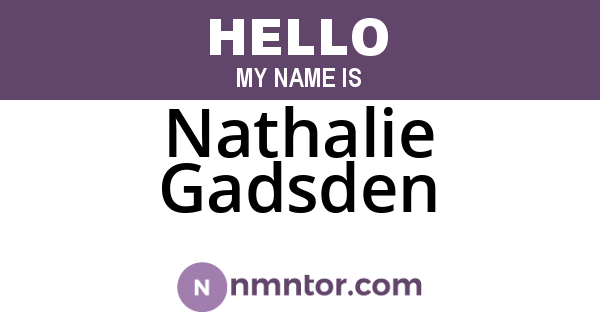 Nathalie Gadsden
