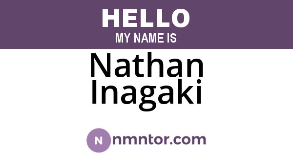 Nathan Inagaki