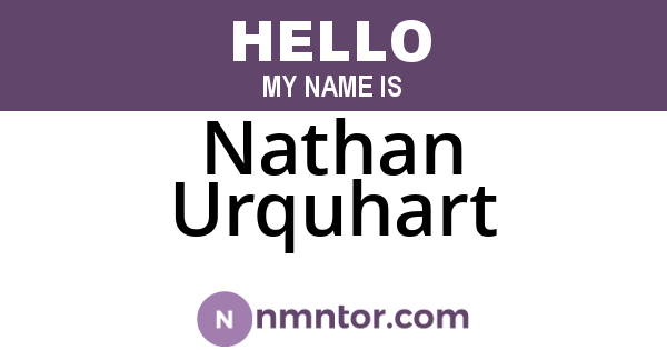 Nathan Urquhart