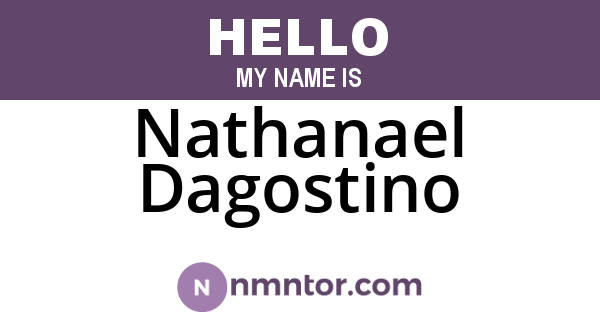 Nathanael Dagostino