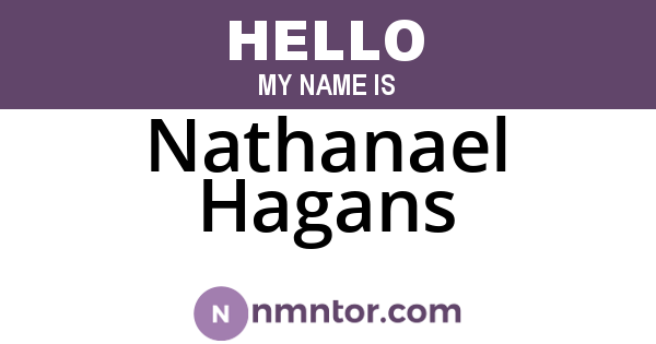 Nathanael Hagans