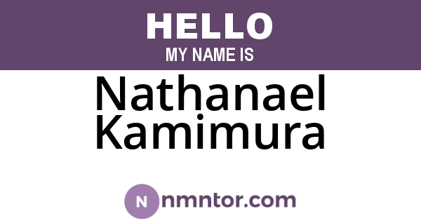 Nathanael Kamimura