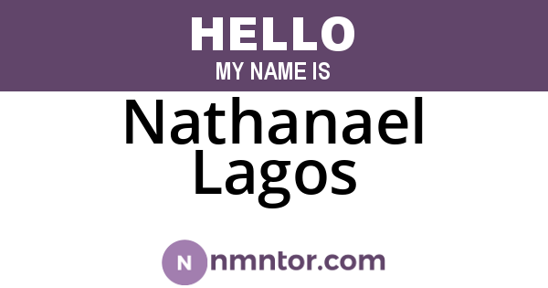 Nathanael Lagos