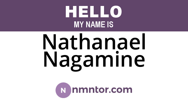Nathanael Nagamine