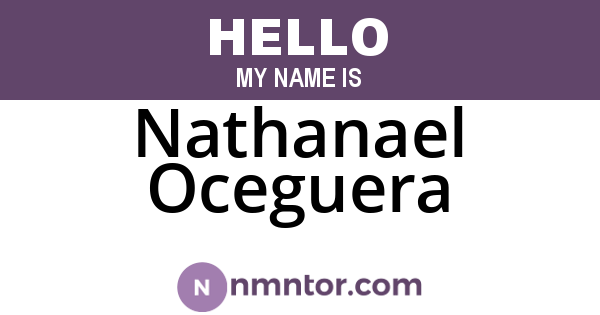Nathanael Oceguera