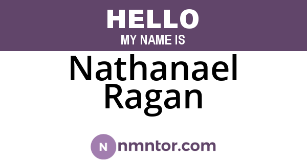 Nathanael Ragan