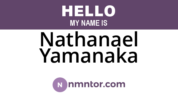 Nathanael Yamanaka