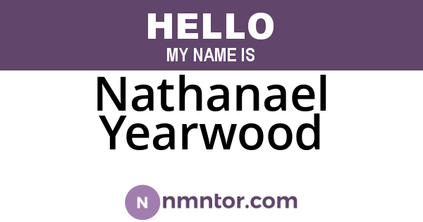 Nathanael Yearwood