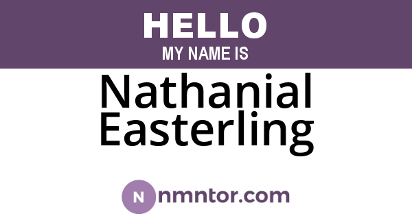 Nathanial Easterling