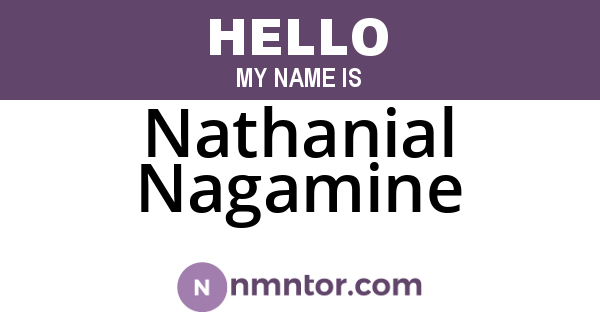 Nathanial Nagamine