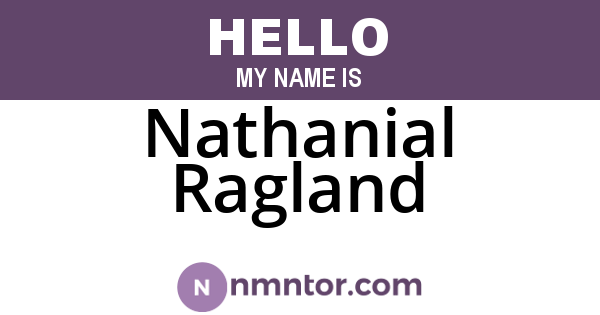 Nathanial Ragland