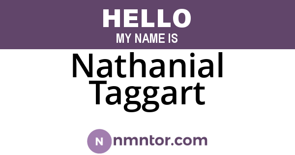 Nathanial Taggart