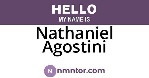Nathaniel Agostini