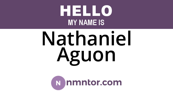 Nathaniel Aguon