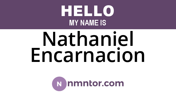Nathaniel Encarnacion