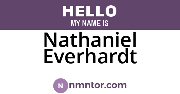Nathaniel Everhardt