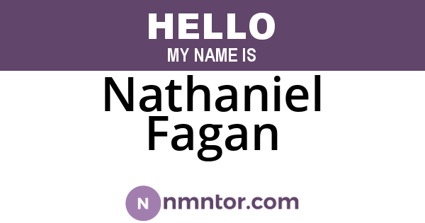 Nathaniel Fagan