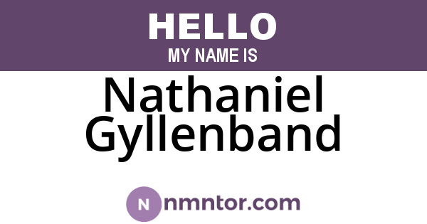 Nathaniel Gyllenband