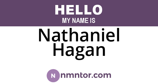 Nathaniel Hagan