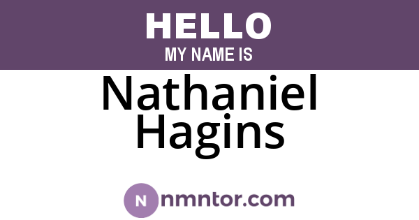 Nathaniel Hagins