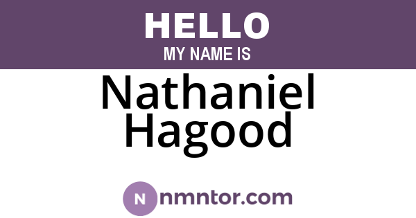 Nathaniel Hagood