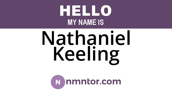 Nathaniel Keeling