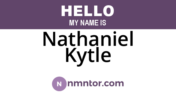 Nathaniel Kytle