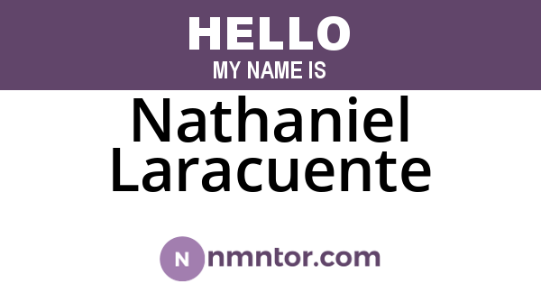 Nathaniel Laracuente