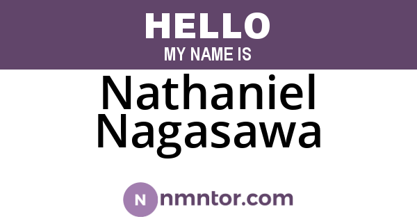 Nathaniel Nagasawa