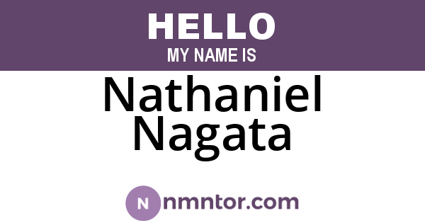 Nathaniel Nagata