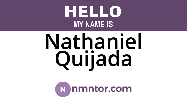 Nathaniel Quijada