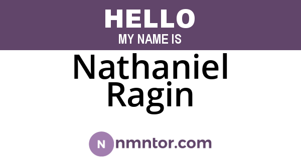 Nathaniel Ragin