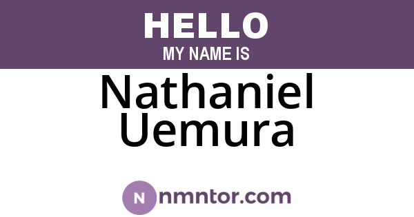 Nathaniel Uemura