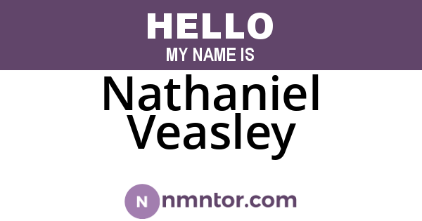 Nathaniel Veasley
