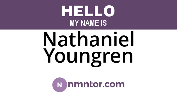 Nathaniel Youngren