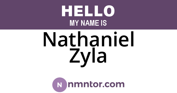 Nathaniel Zyla