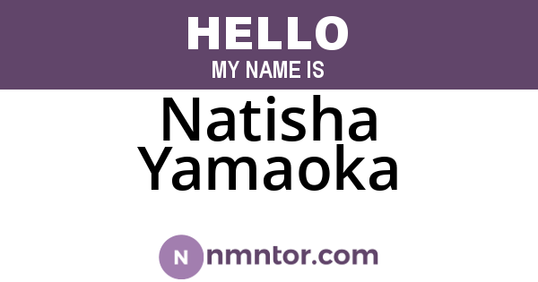 Natisha Yamaoka