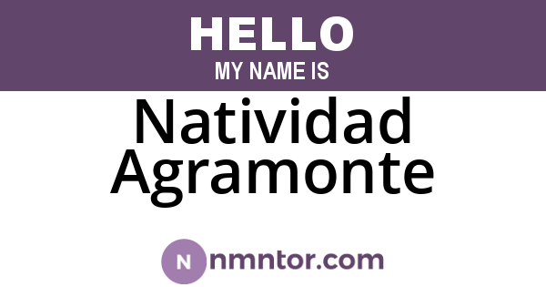 Natividad Agramonte