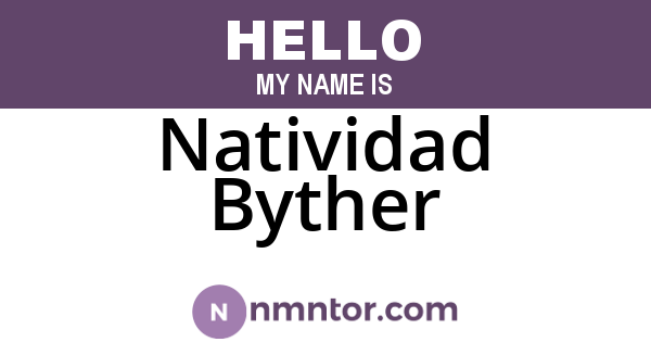 Natividad Byther