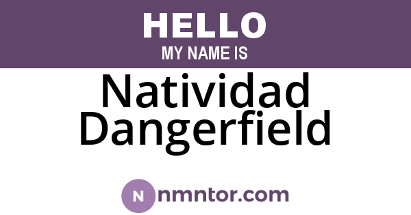 Natividad Dangerfield