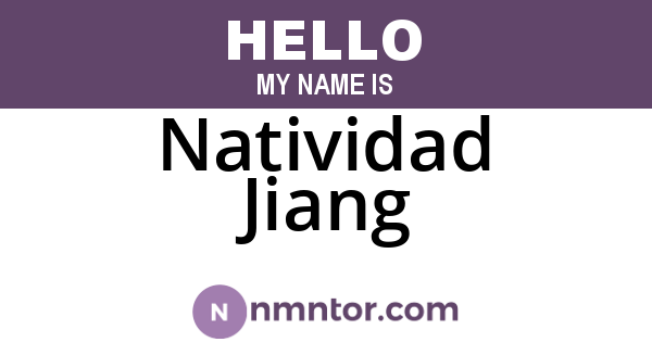 Natividad Jiang