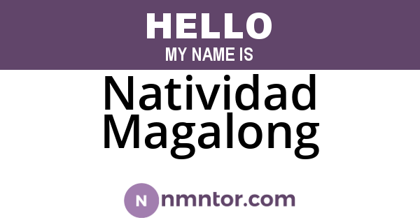 Natividad Magalong
