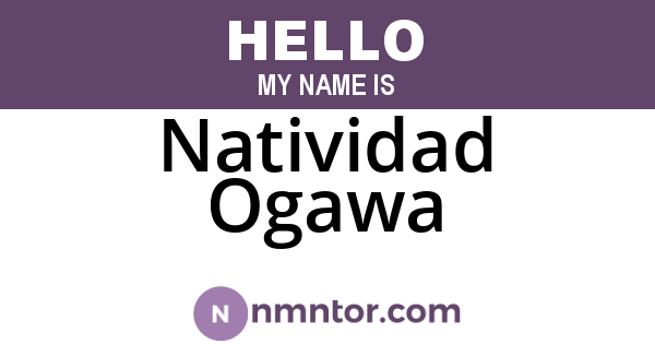 Natividad Ogawa