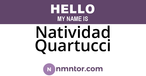 Natividad Quartucci