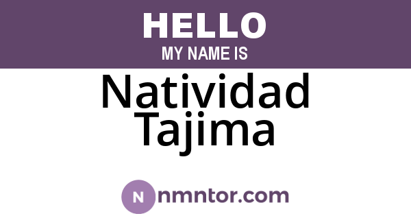 Natividad Tajima
