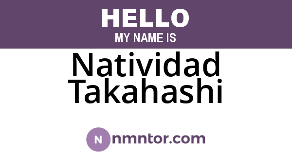 Natividad Takahashi