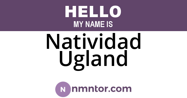 Natividad Ugland
