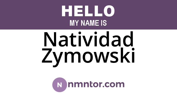 Natividad Zymowski